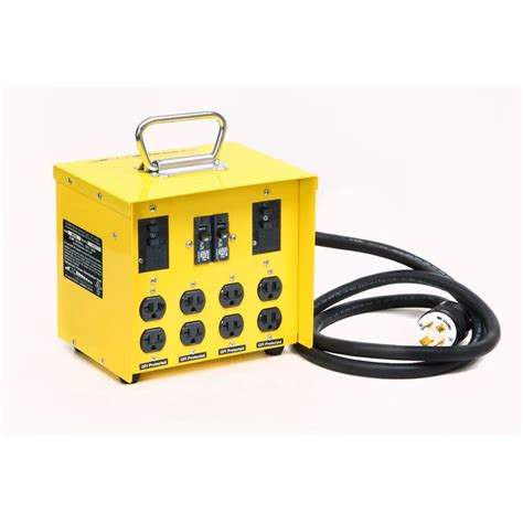 electric power distribution box|temporary construction electrical panel.